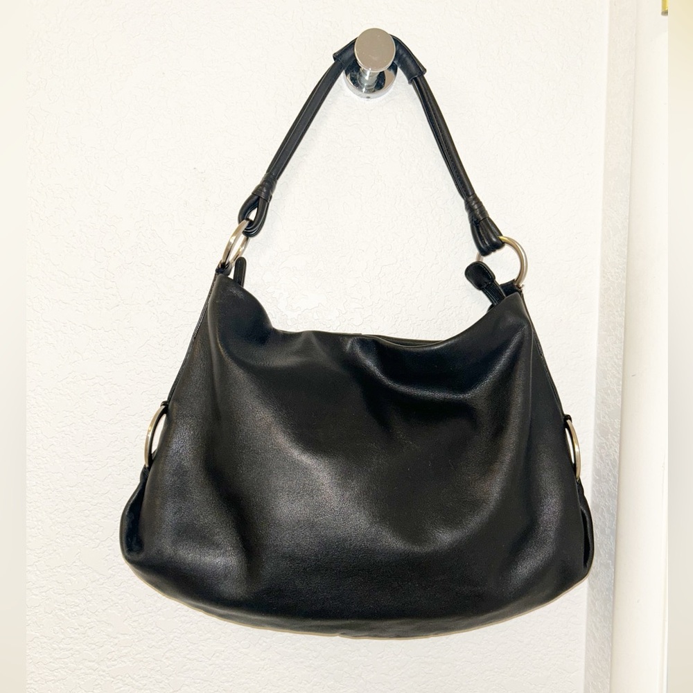 RADLEY London 🇬🇧 Leather Hobo Shoulder Tote Top Zip Closure & Silver Hardware - Picture 10 of 11